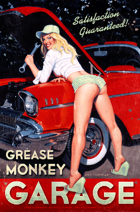 Grease Monkey 24 x 36