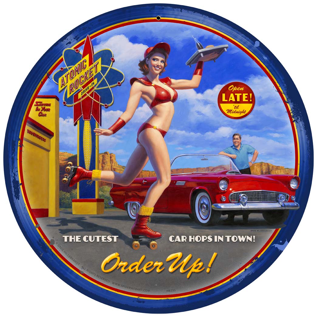 Car Hop 14 x 14