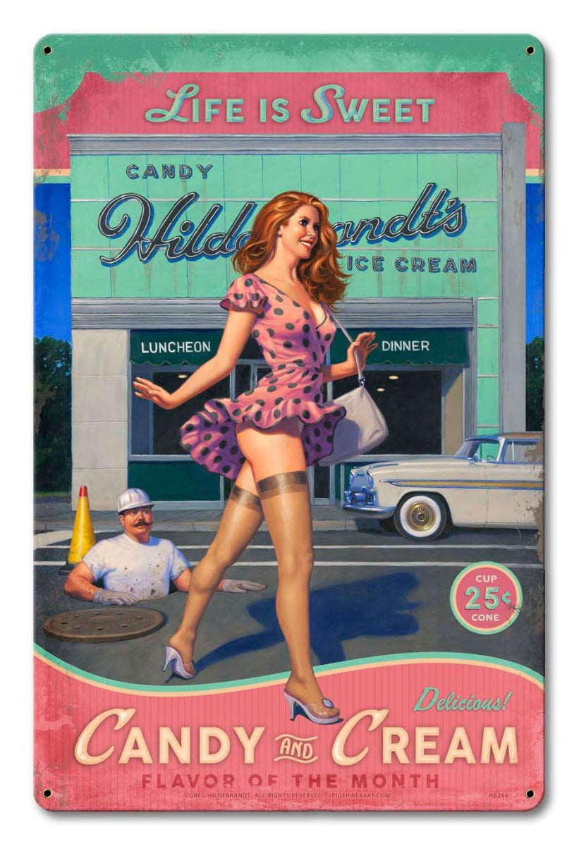 Candy And Cream 12 x 18