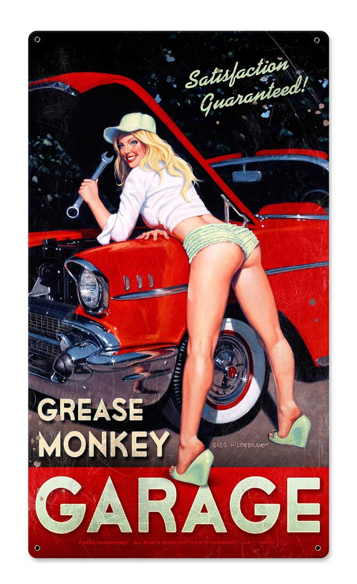 Grease Monkey Garage 8 X 14