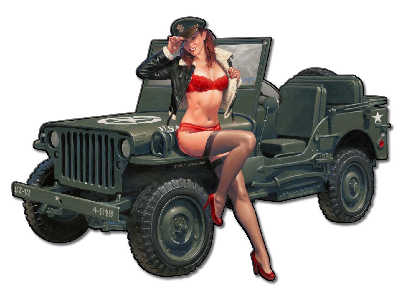 Willys Overland 18 x 13
