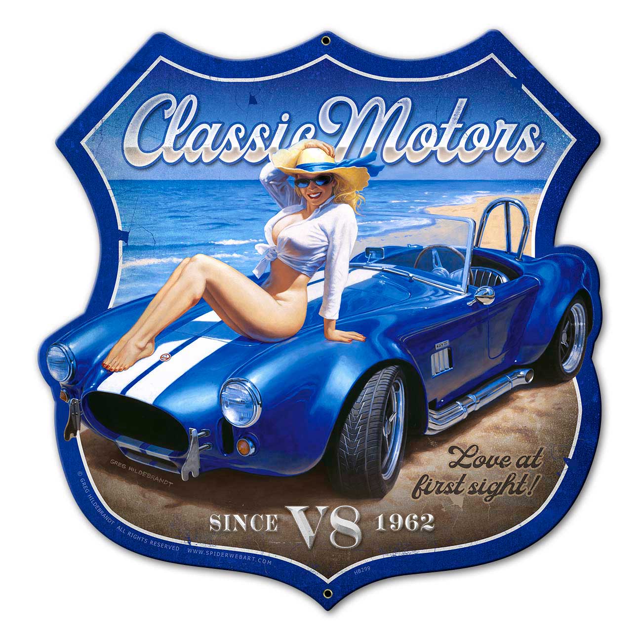 Classic Motors Shield 16 x 16