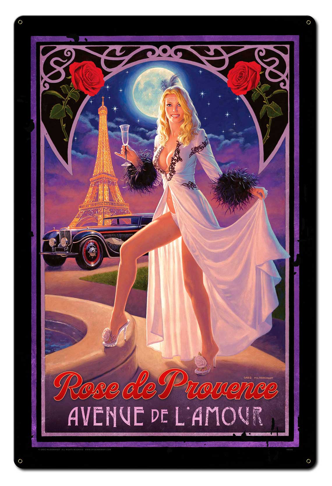 Rose Provence Lamour 24 x 36