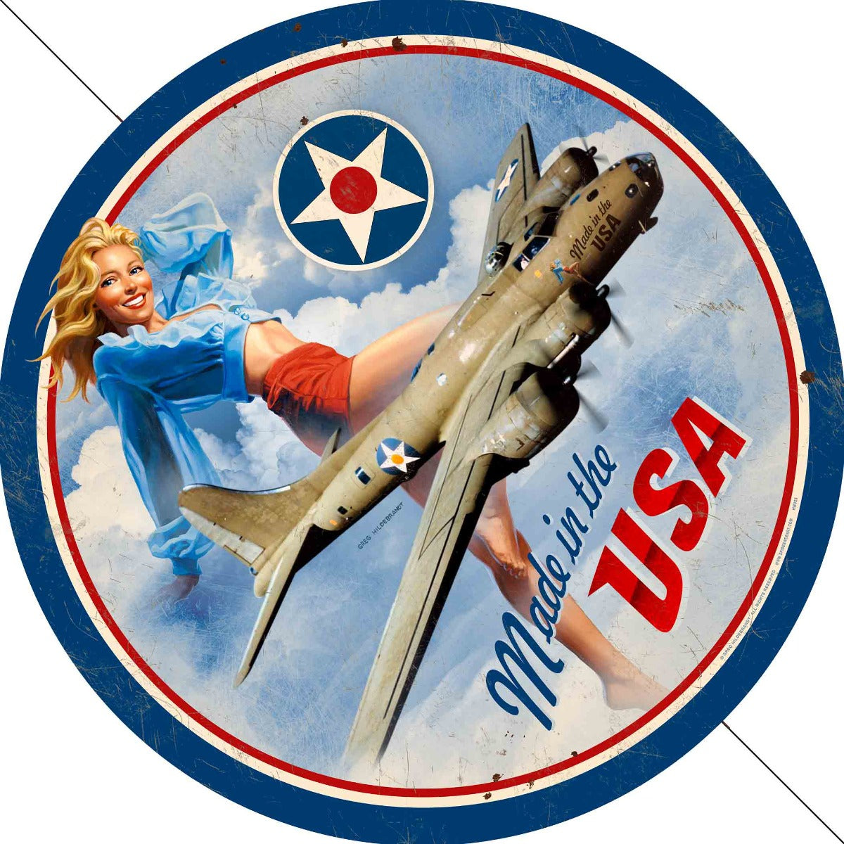 Usa B17 46 X 46
