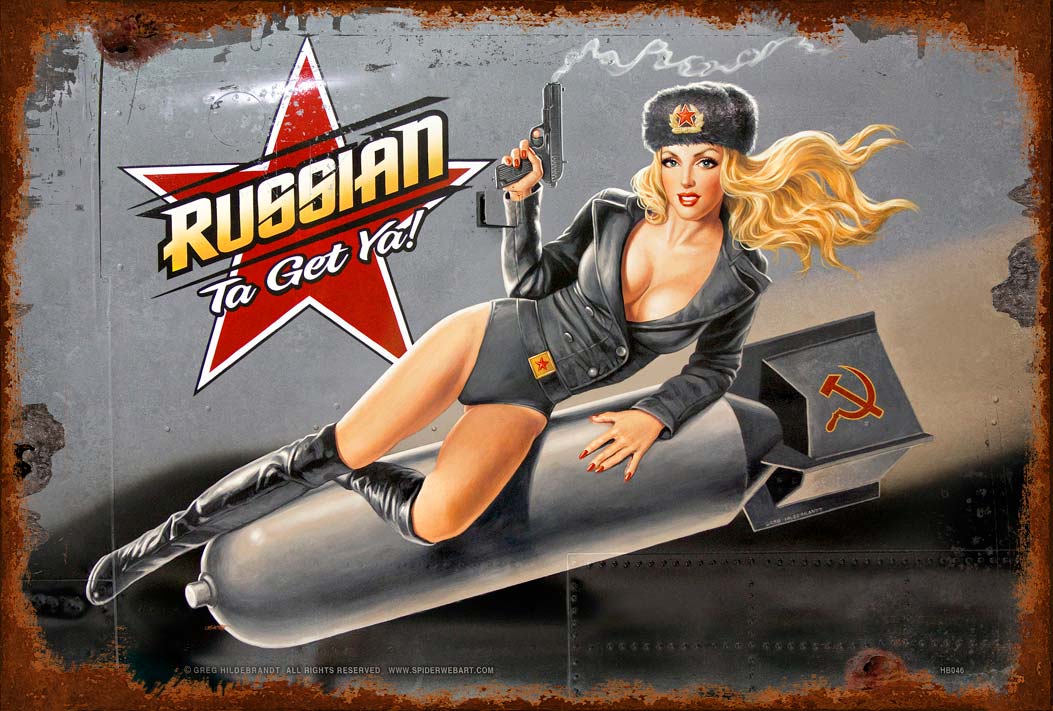 Russian Nose Art 39 X 58