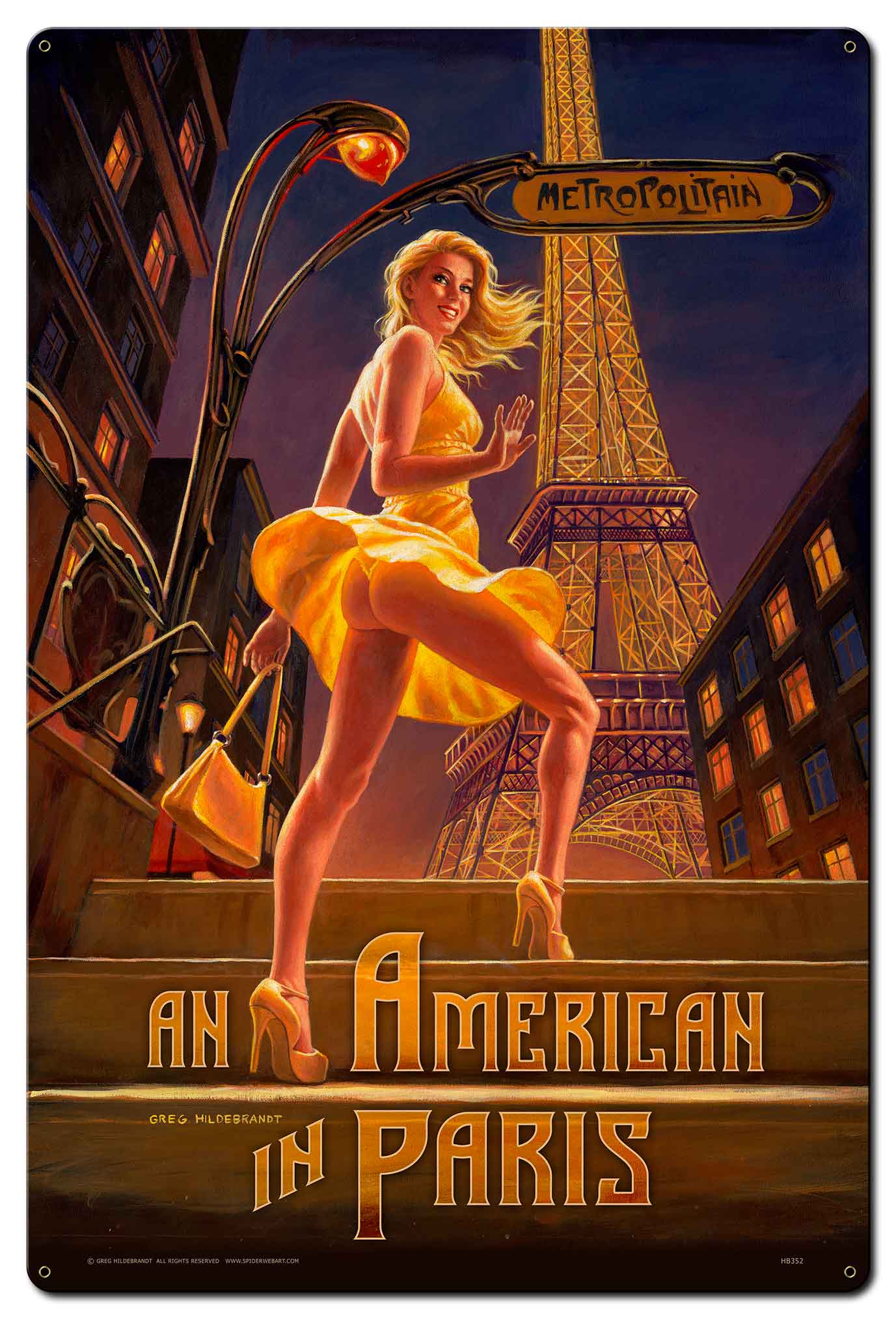 American In Paris 24 x 36