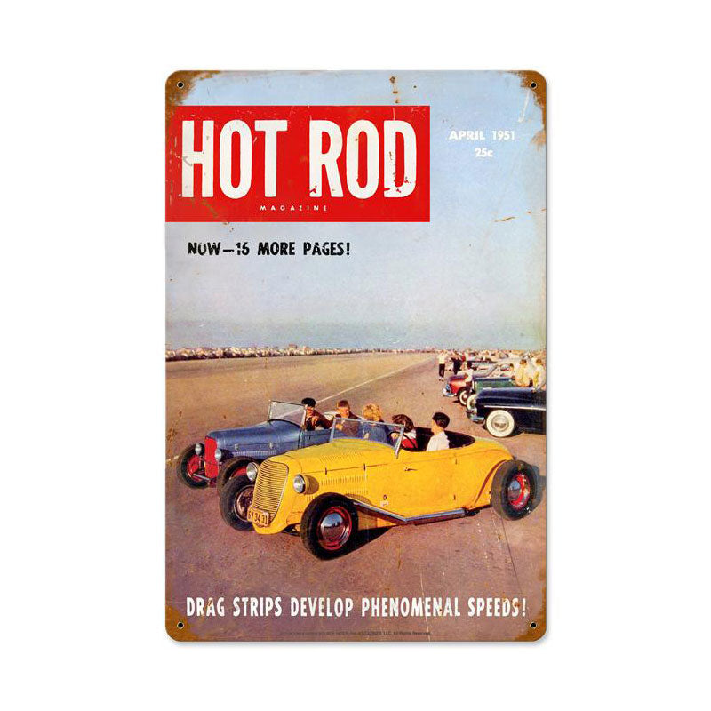 Drag Strips (Apr. 1951) 12 x 18