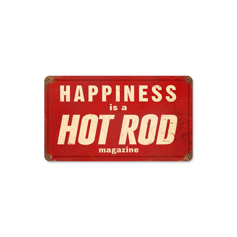 Hot Rod Happiness 8 x 14