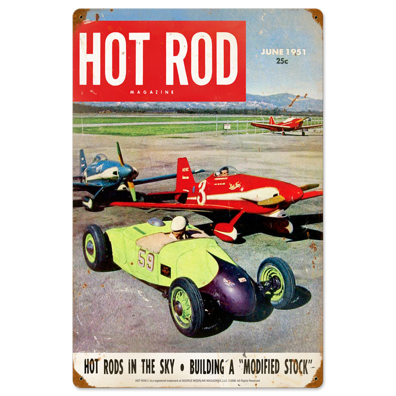 Hot Rods In The Sky 16 x 24