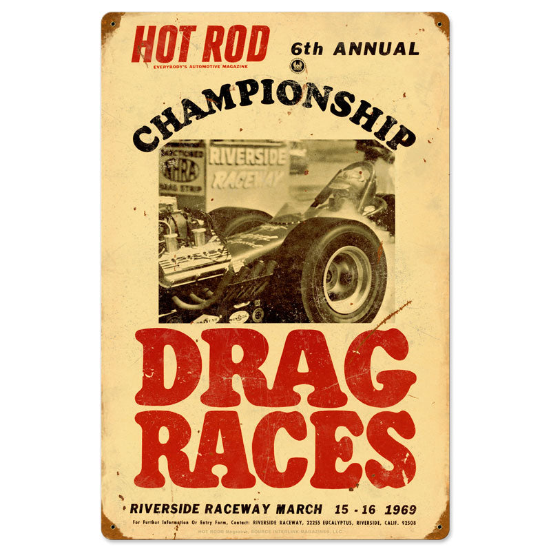 Championship Drag Races 16 x 24