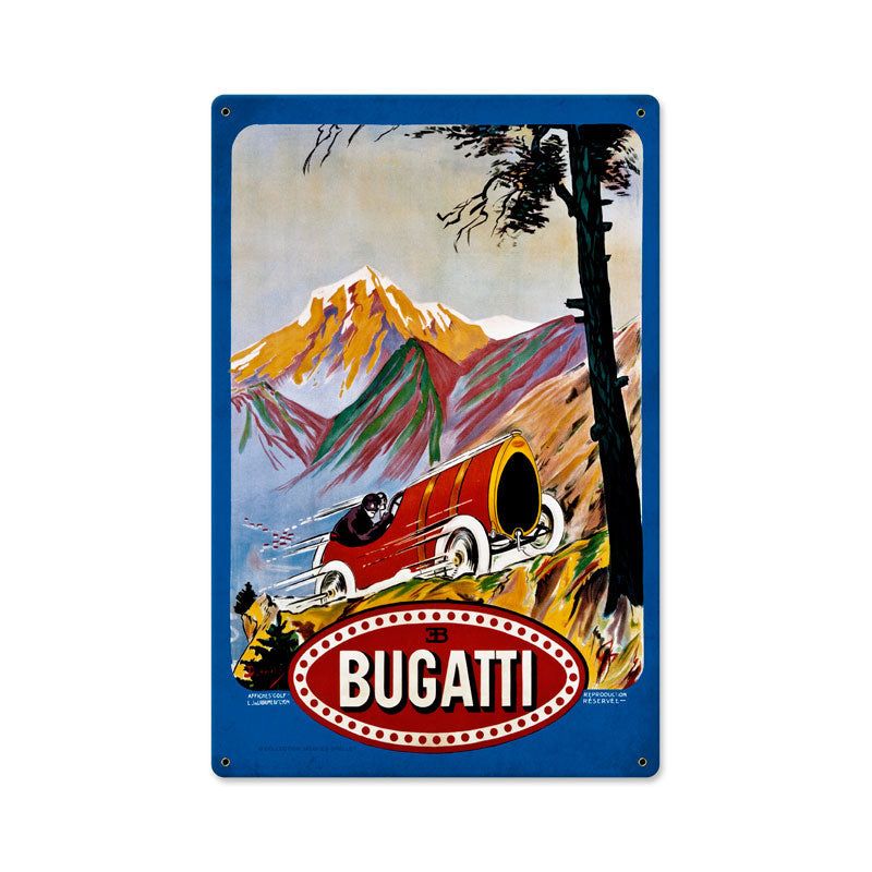 Bugatti Red 12 x 18