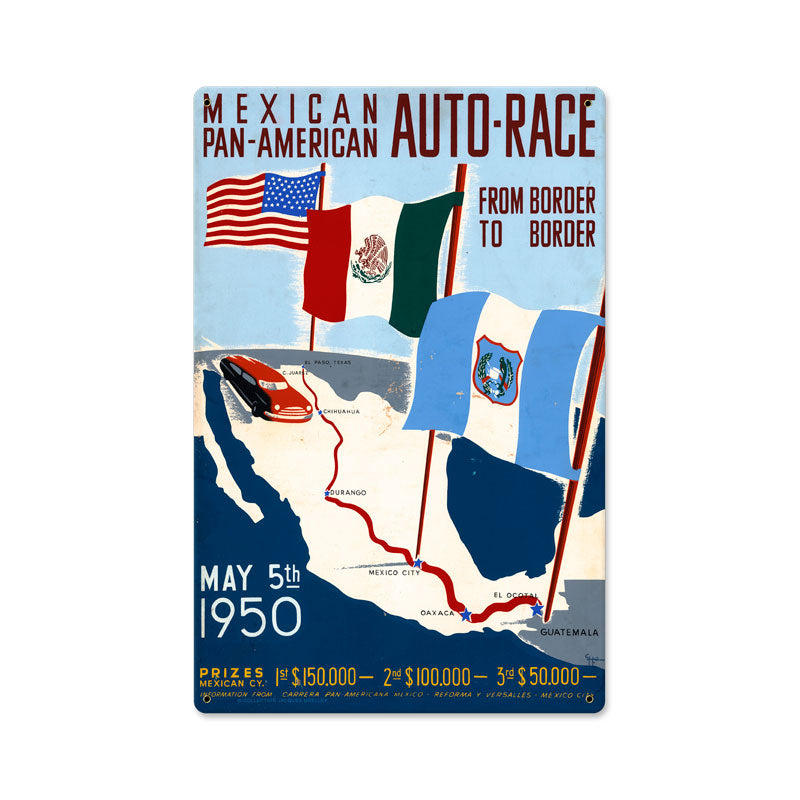 Mexican Auto Race 12 x 18