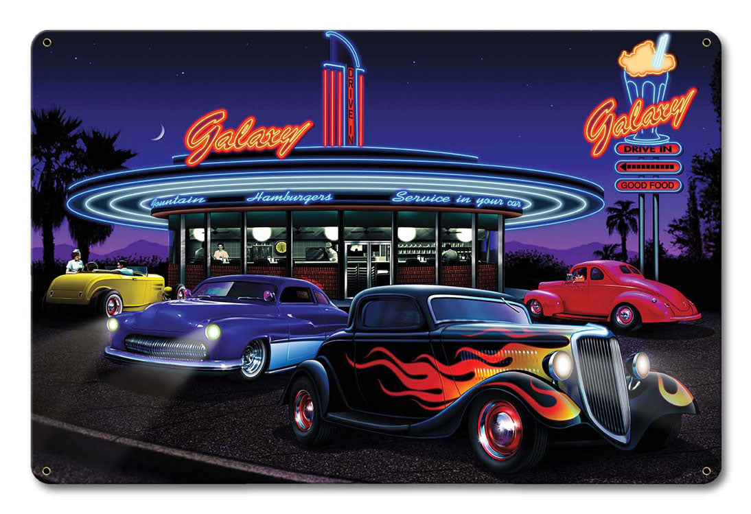 Galaxy Diner 18 x 12