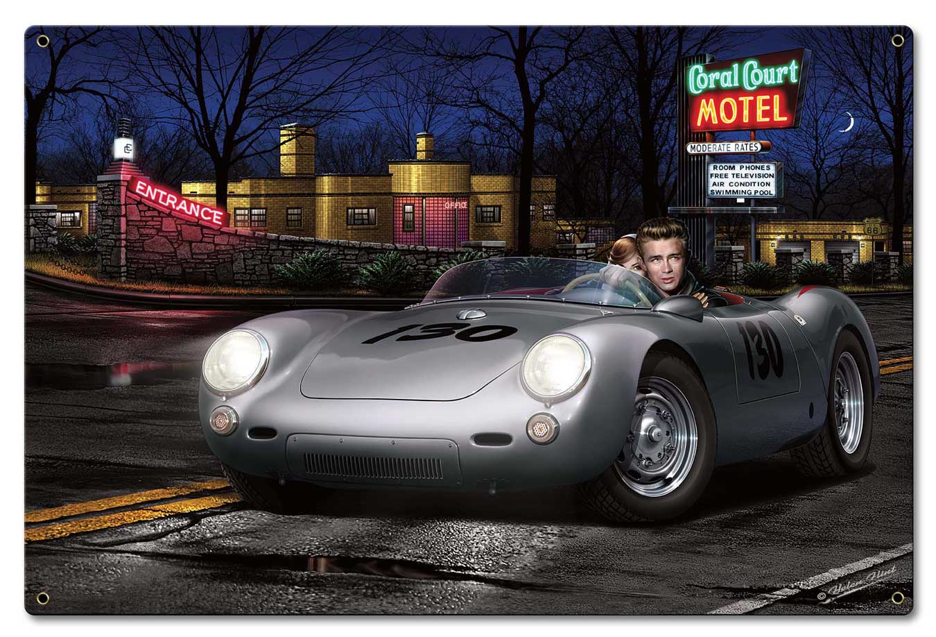 No Tell Motel 24 x 16