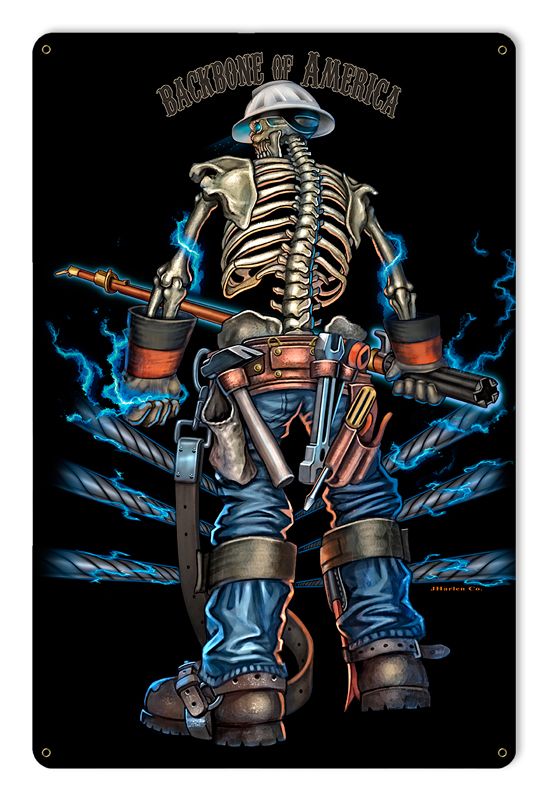 Backbone Of America 12 X 18
