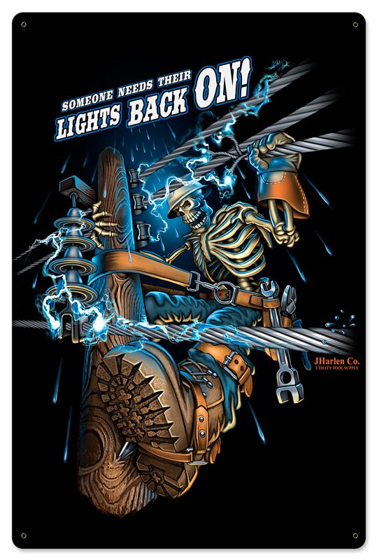 Lights Back On 16 X 24
