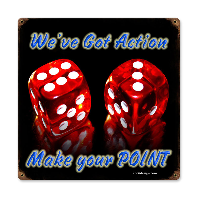 Dice Make Point 12 x 12