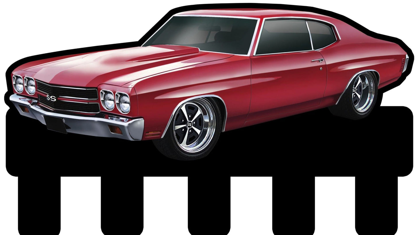 Chevy Chevelle Key Chain Holder 18 x 10