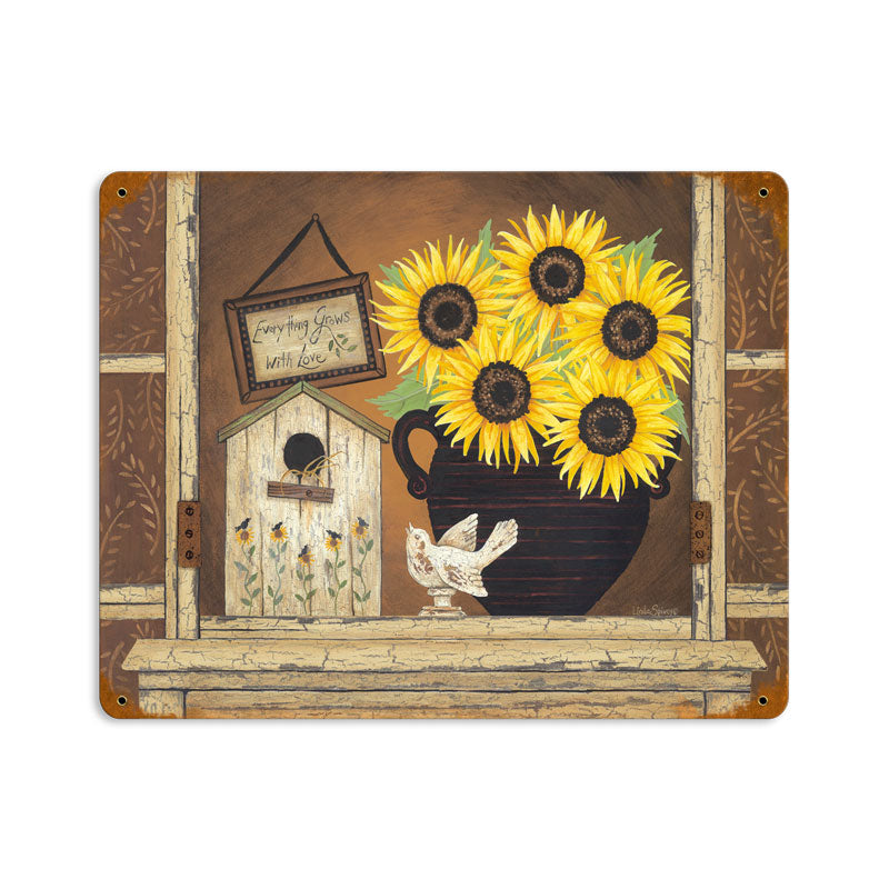 Grows With Love 14 x 11