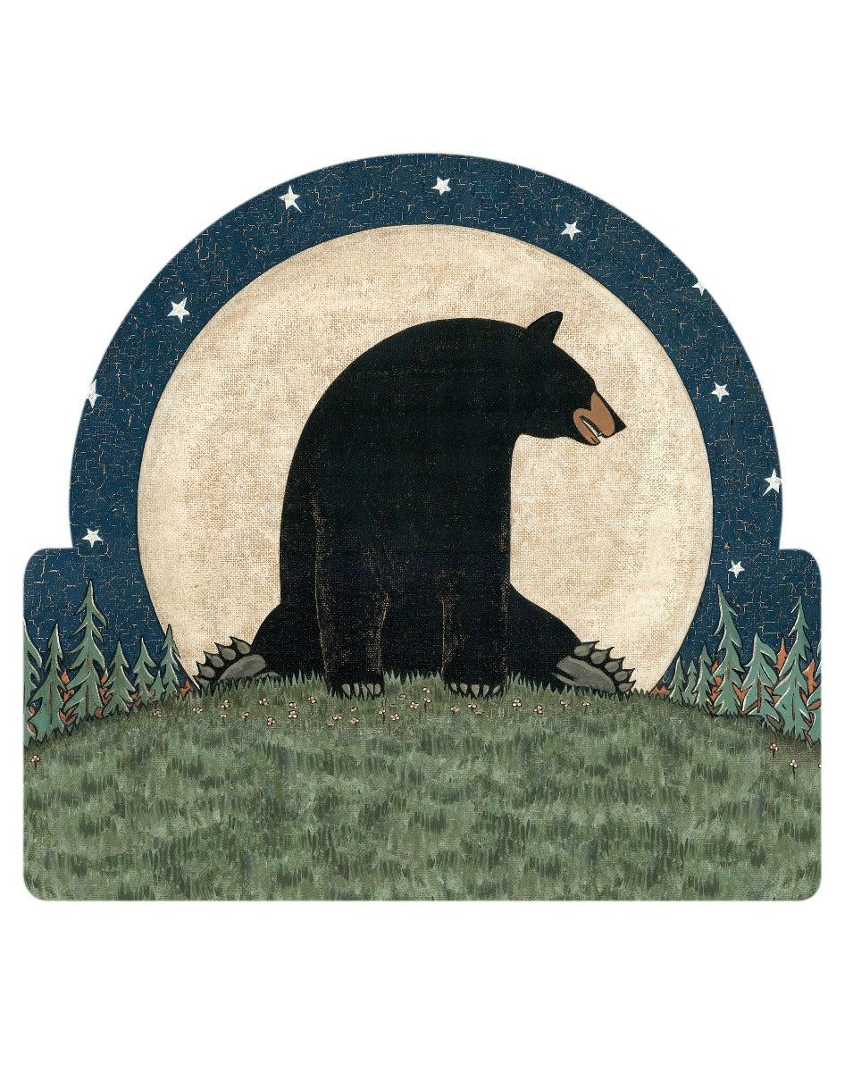Bear Moon 11 x 12