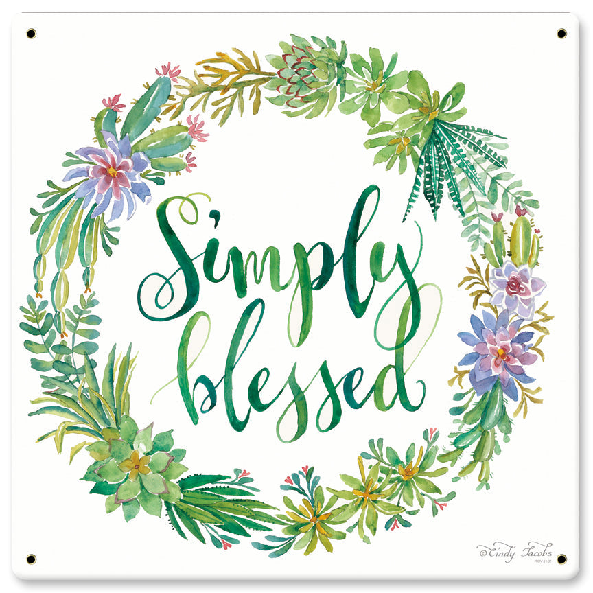 Simply Blessed 12 x 12