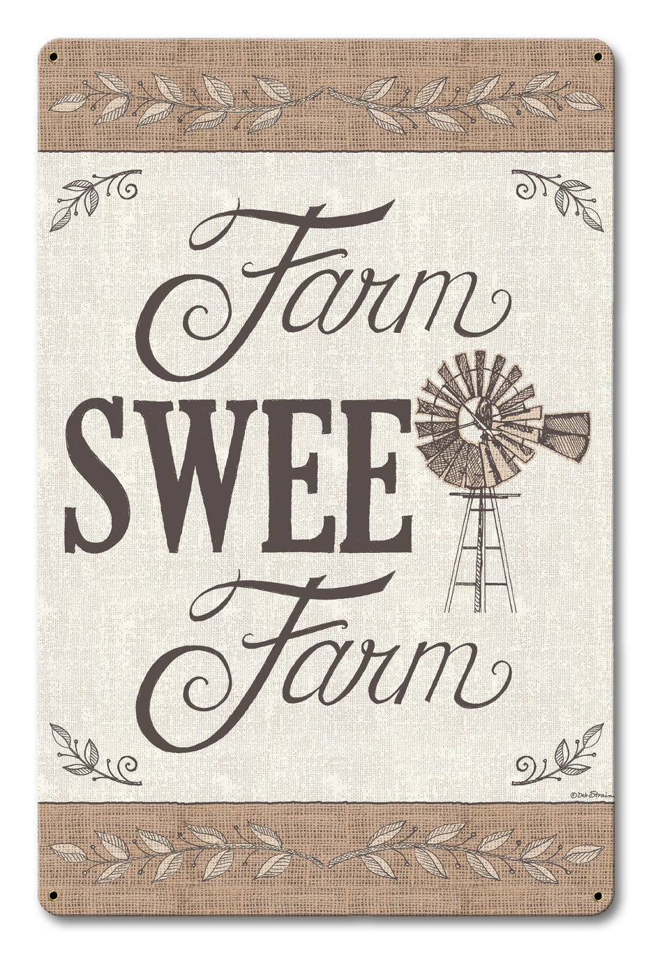 Farm Sweet Farm 12 x 18