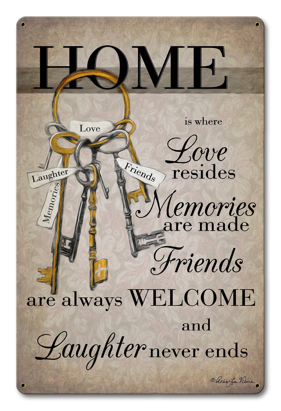 Home Is Where 12 x 18