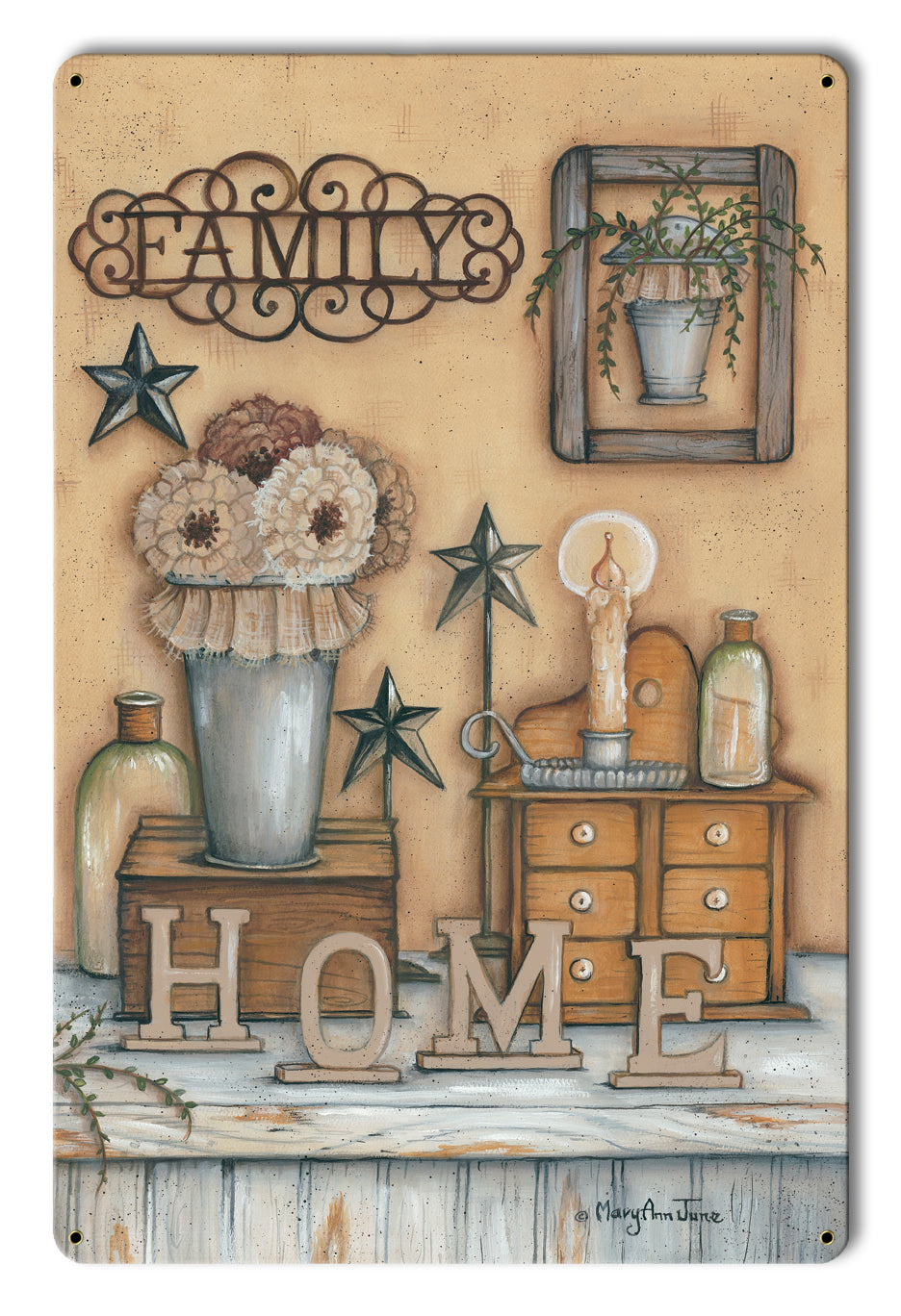 Family Home 12 x 18