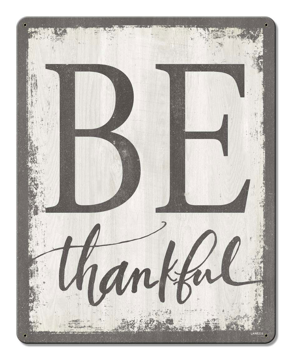 Be Thankful 12 x 15