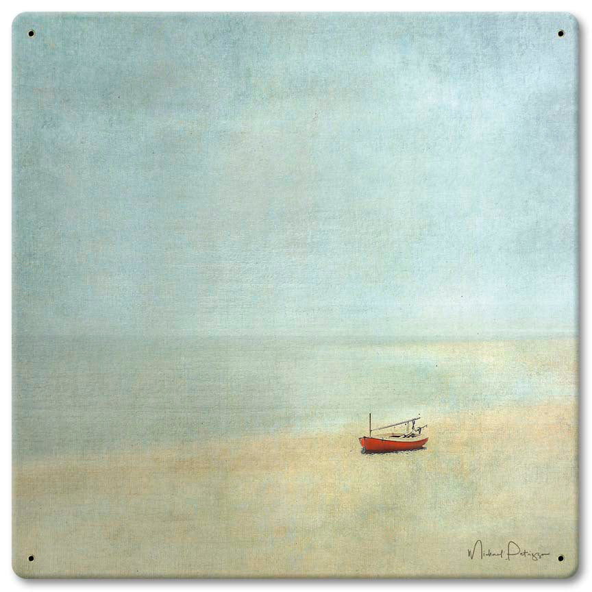 Sailboat ON The Shore 12 x 12