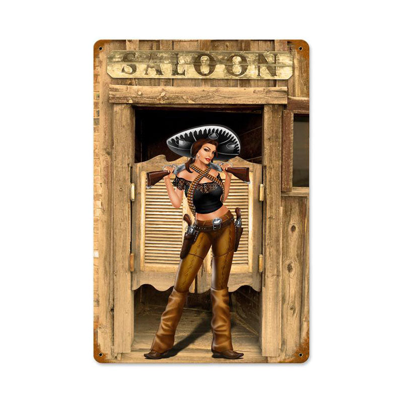 Bandita Saloon 18 x 12