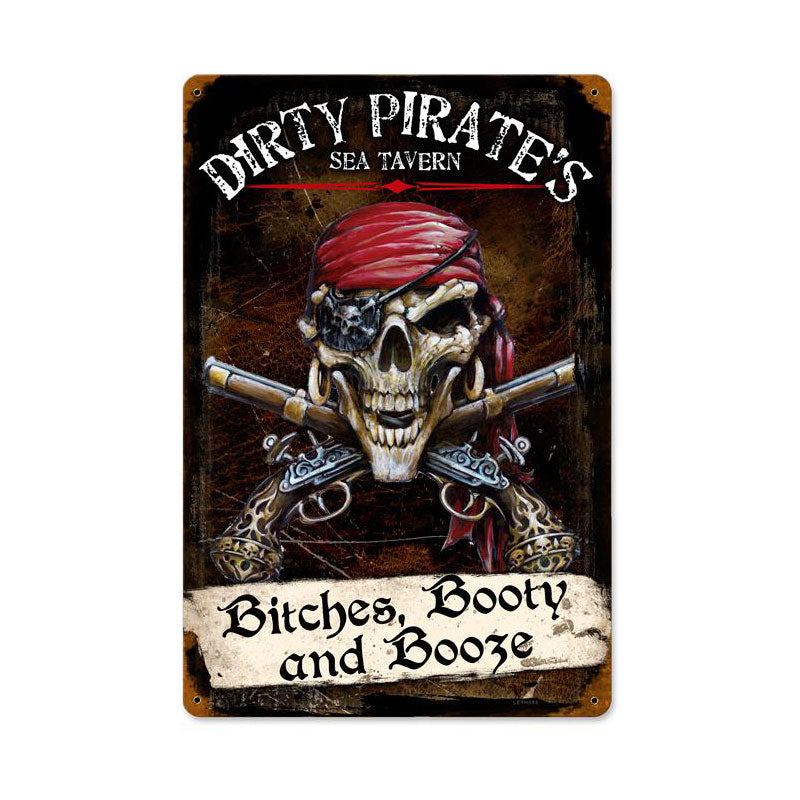 Dirty Pirates 12 x 18