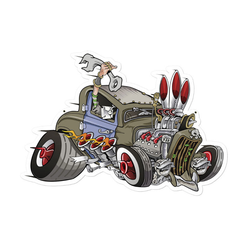 Rat Rod 18 x 13