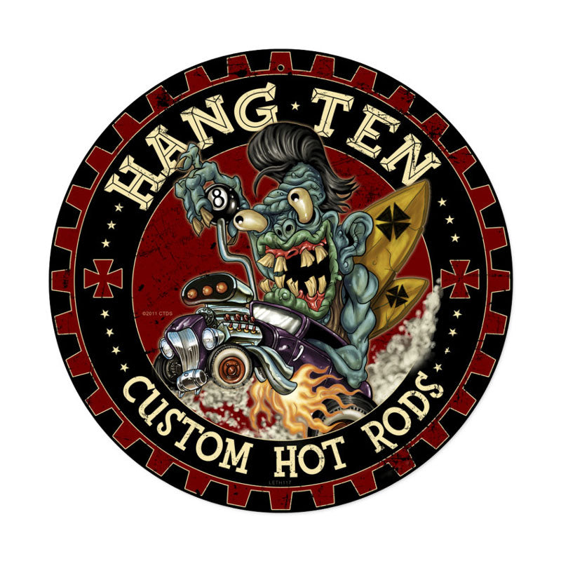 Hot Rod Monster 14 x 14
