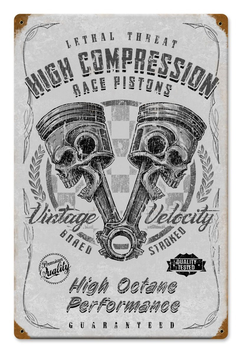 High Compression Pistons 12 x 18