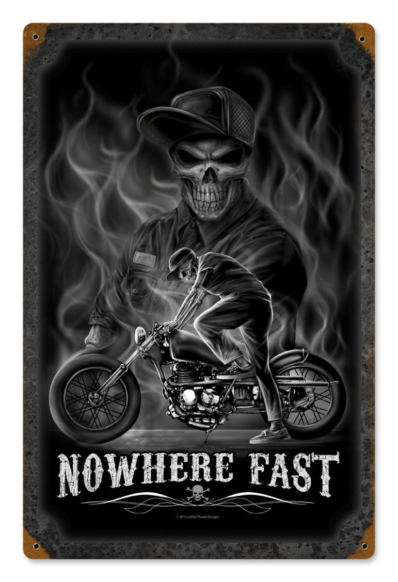 Nowhere Fast 12 x 18