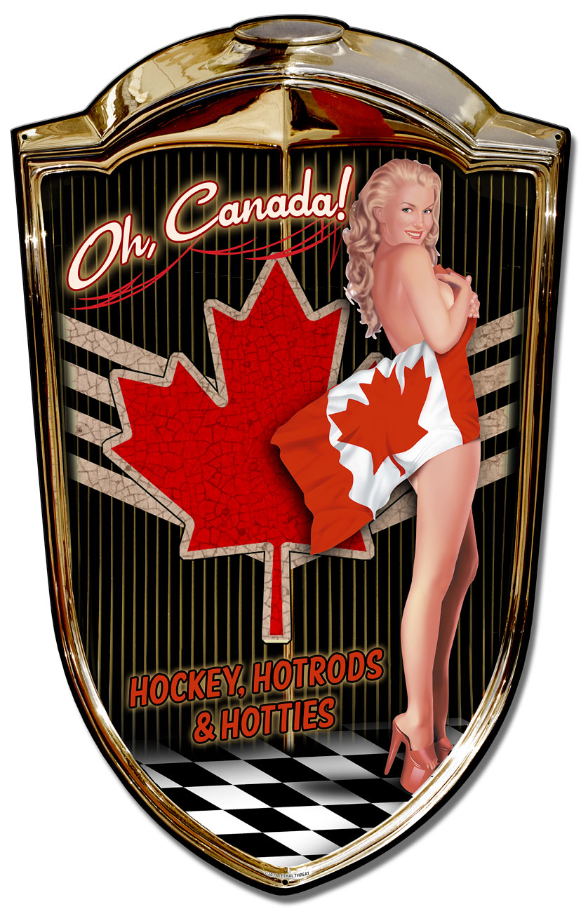 Grill Canadian Babe 24 x 36