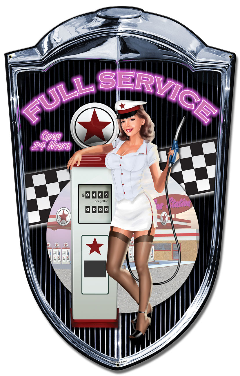 Grill Gas Pinup 24 x 36
