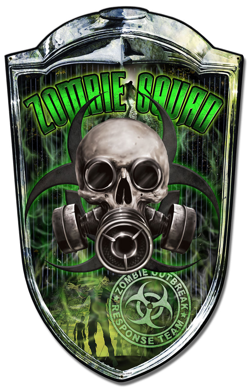 Grill Zombie Racer 24 x 36