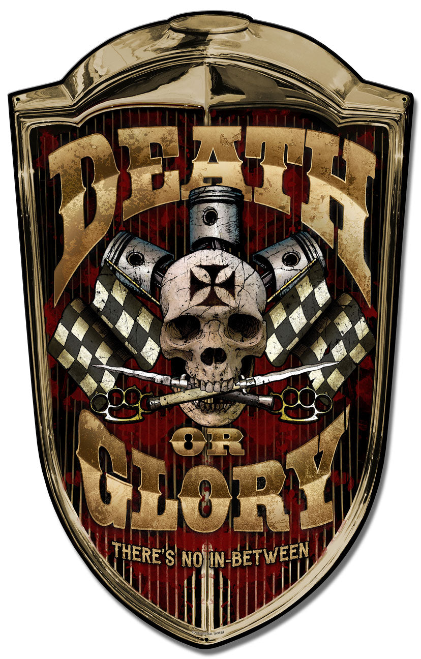 Grill Death or Glory 24 x 36