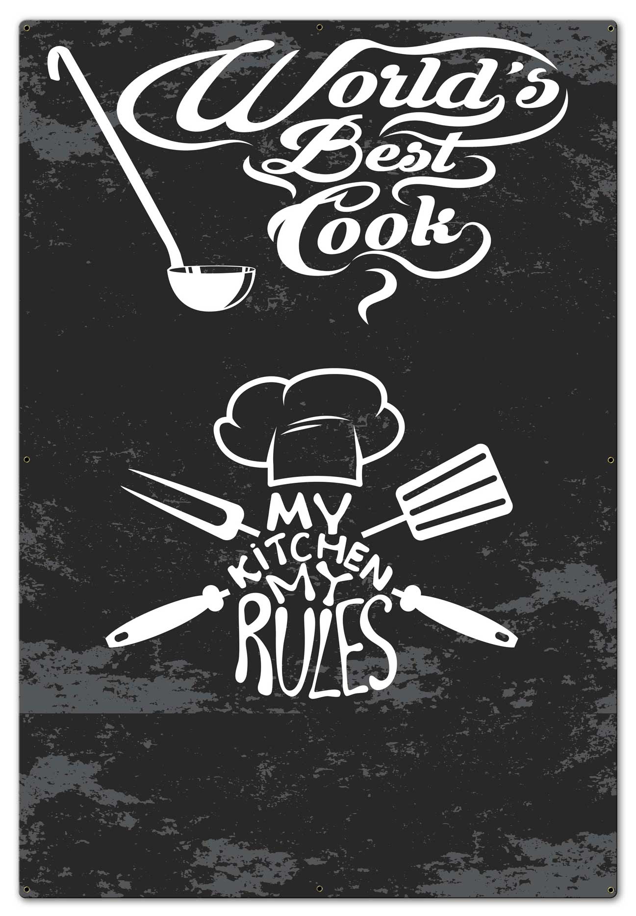 WORLDS BEST COOK 32 X 47