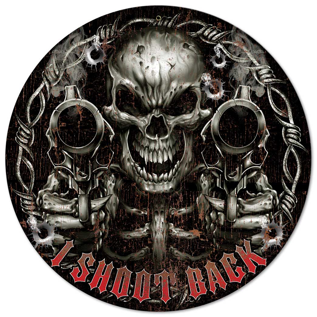 I Shoot Back 14 x 14