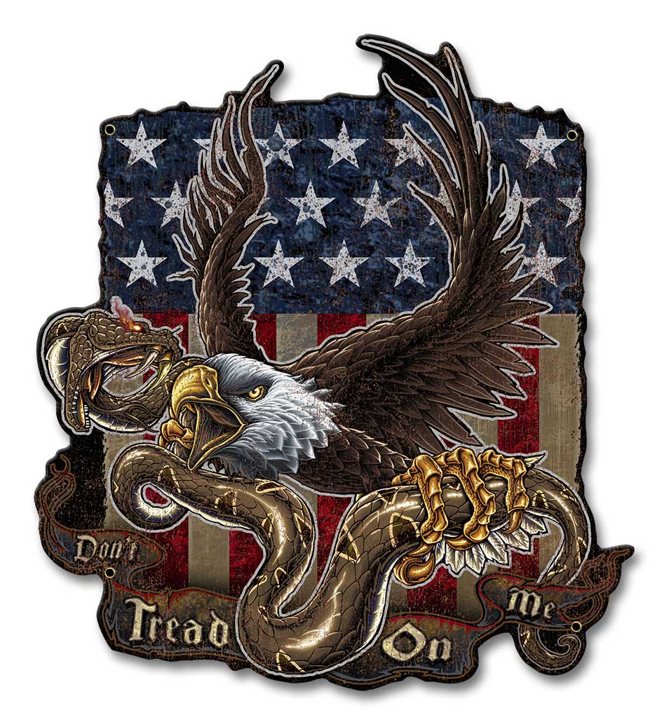 Don't Tread On Me 12 x 13