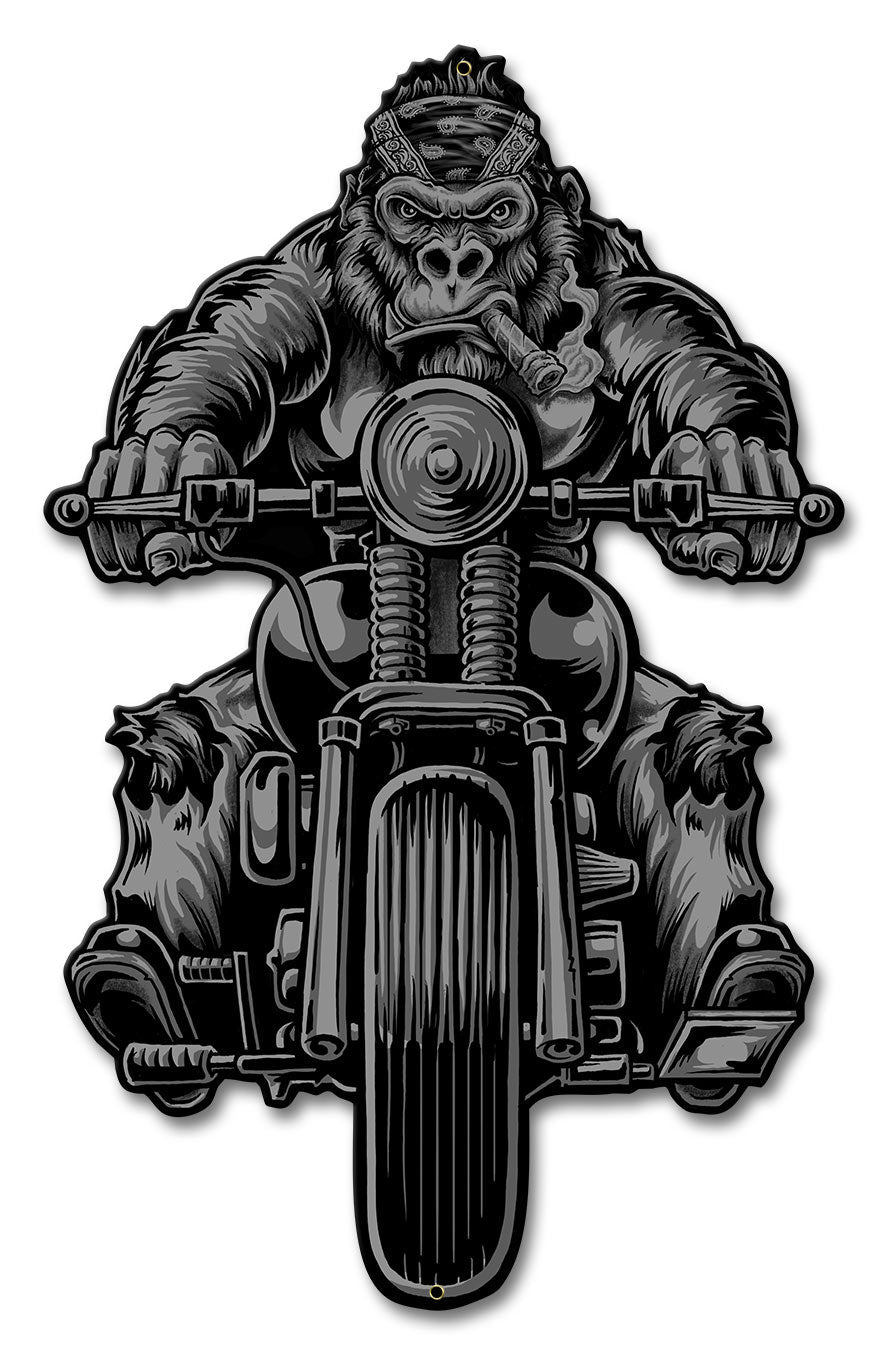 Gorilla Biker 11 x 18