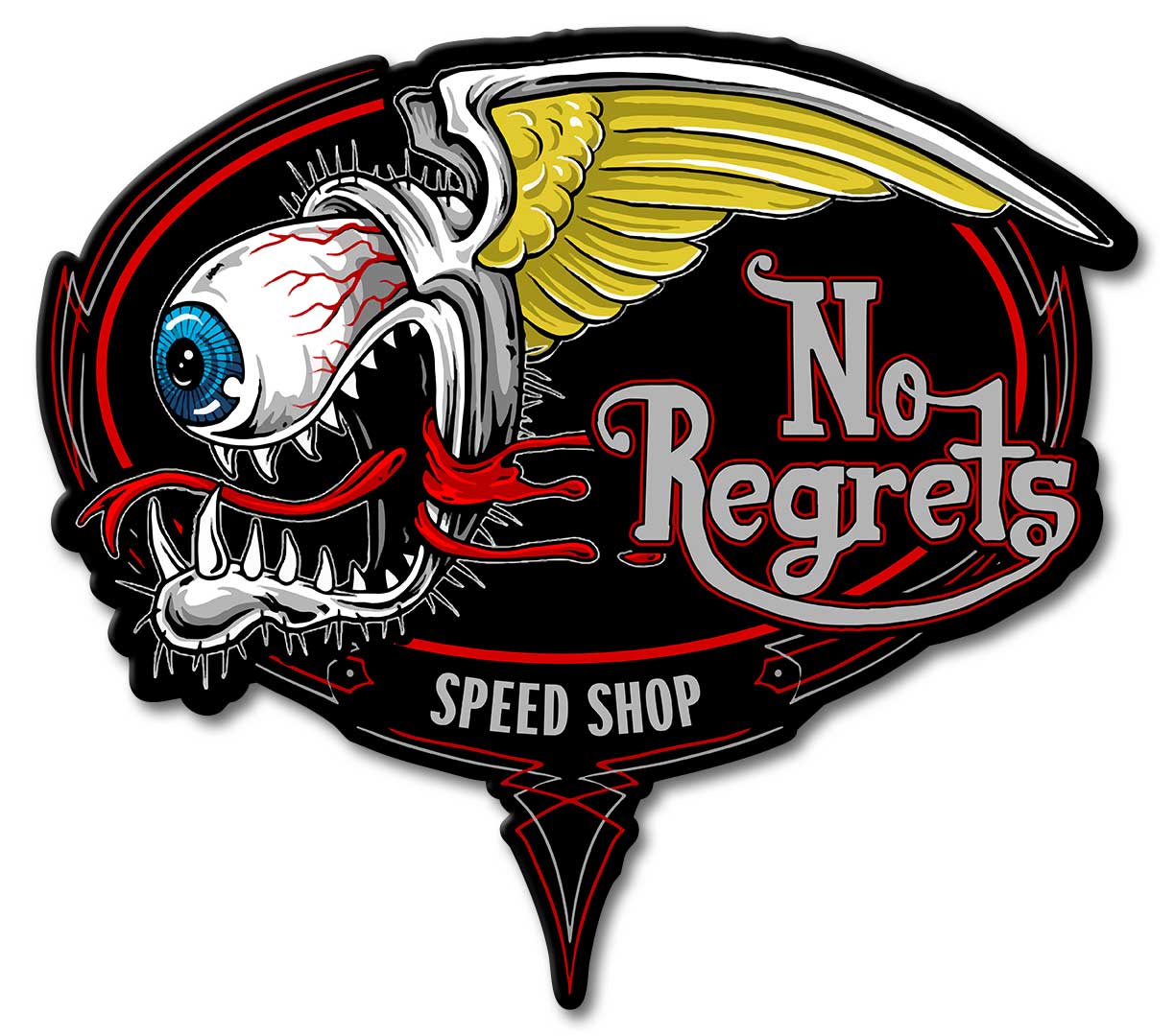 No Regrets 16 x 15