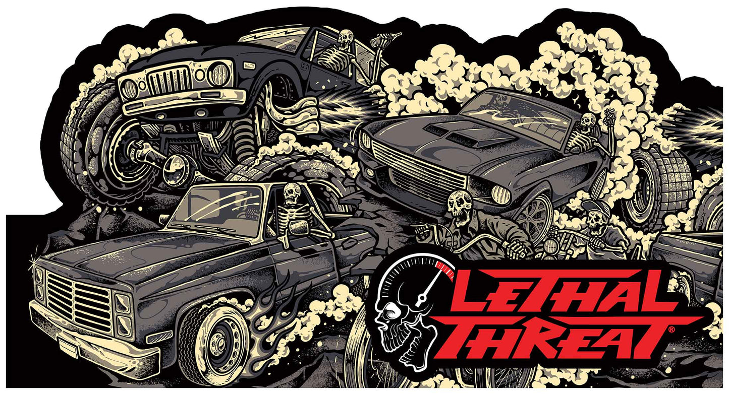 LETHAL THREAT LEFT SIDE 30 X 16