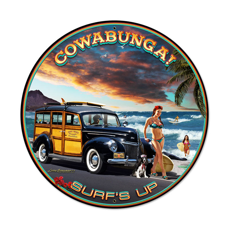Cowabunga 28 x 28