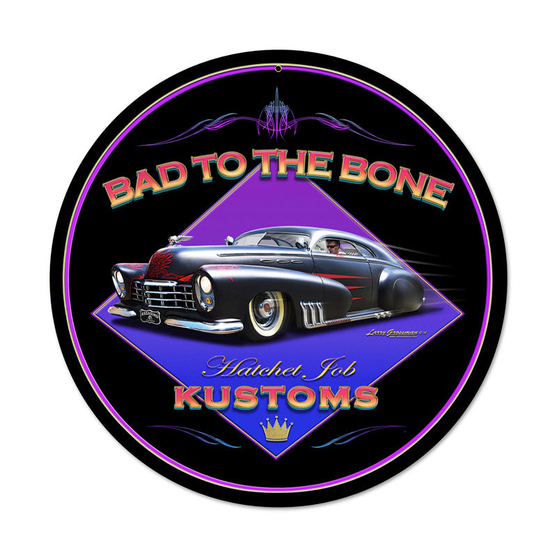 Bad To The Bone 14 x 14