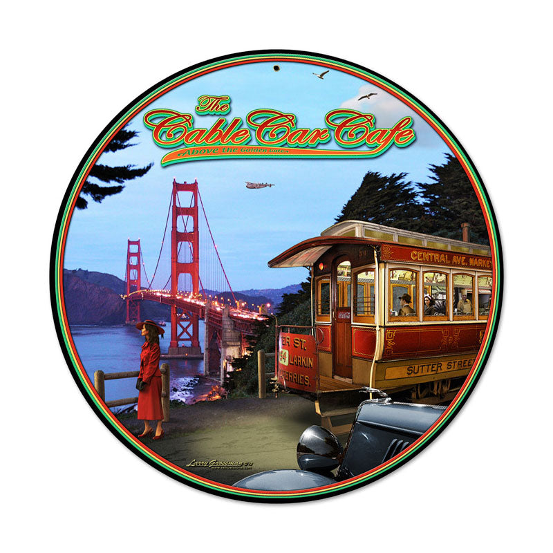 Cable Car 14 x 14