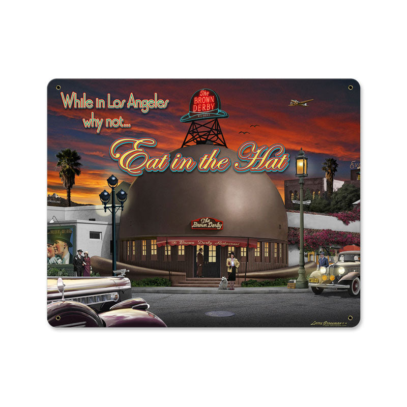 Brown Derby 15 x 12